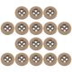thumbnail image 5 of unbranded 100Ud Botones Vintage Dorados Para Abrigos Y Suministros De DIY, 5 of 8