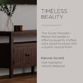 thumbnail image 6 of Open Box Maven Lane Turner Wooden Media Unit in Antiqued Brown Finish, 6 of 6