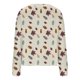 thumbnail image 3 of Puntoco Chaqueta De Punto Informal Con Estampado De Hojas Para Mujer, Chaqueta Con Botones, Abrigo De Felpa, Para Otoño E Invierno, 3 of 4