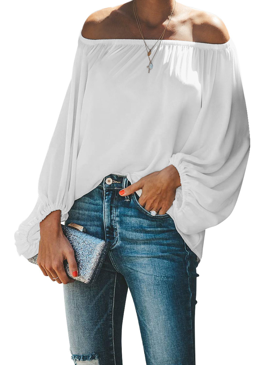 CeCe Women's 3/4-Sleeve Collared Button-Down Top - Macy's