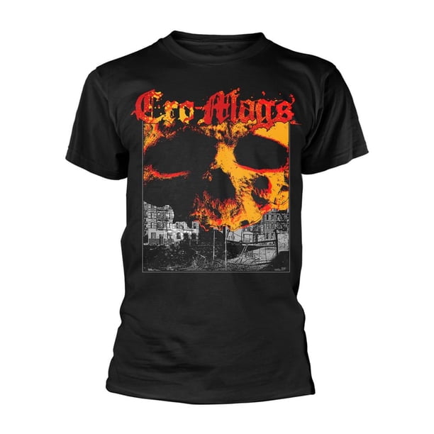 Cro-Mags - Camiseta Don't Give In para Adultos Unisex (Negro)