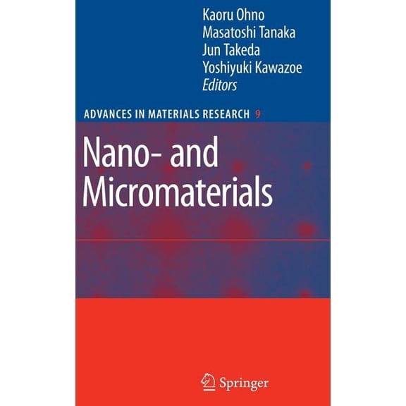 Advances in Materials Research Nano- And Micromaterials, Book 9, (Hardcover)