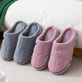 thumbnail image 4 of Zapatillas de casa suaves, cómodas, antideslizantes y cálidas con espuma viscoelástica., 4 of 5