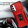 thumbnail image 3 of Funda para GANGXUN Samsung Galaxy A14 5G - Soporte metálico, Función magnética, Rojo, 3 of 5
