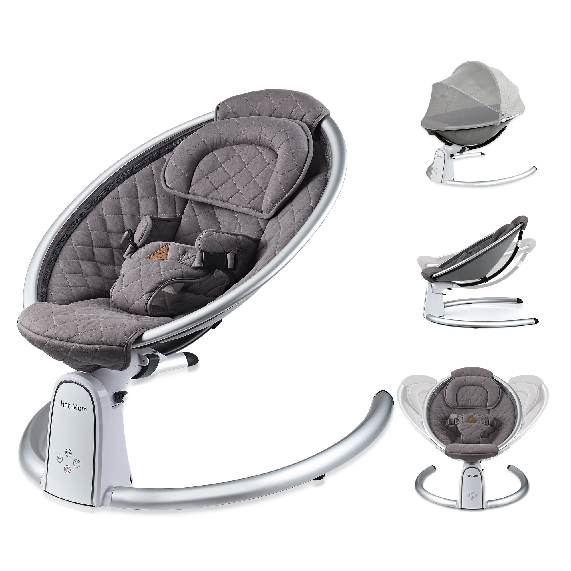 HOTMOM™ Luxury Electric Baby Swing Bouncer Infant Rocking Chair – Avionnti