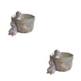 thumbnail image 1 of Monstrate Maceta de conejo fácil de mantener, y tamaños para espacios pequeños, orejas de conejo elegantes y respetuosas con el medio ambiente Conejo tirando de orejas 2Conjunto, 1 of 6