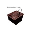 thumbnail image 4 of 1pc Foldable & Portable Waterproof Car Pet Hanging Bag, 3d Double Layer Pet Car Mat, Back Row Single Seat Dog Car Seat Protective Cover, Dog & Cat Mob, 4 of 4