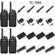 thumbnail image 1 of TYT TC 999 (4 Unidades) Walkie Talkie Portátil | Radio Analógica de Dos Vías 2W UHF | 16CH 400-470MHz para Radioaficionados, 1 of 5