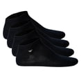 thumbnail image 1 of TOM TAILOR Calcetines Unisex, paquete de 4 - Básico, Calcetines de zapatilla, unicolor Azul marino 35-38, 1 of 3