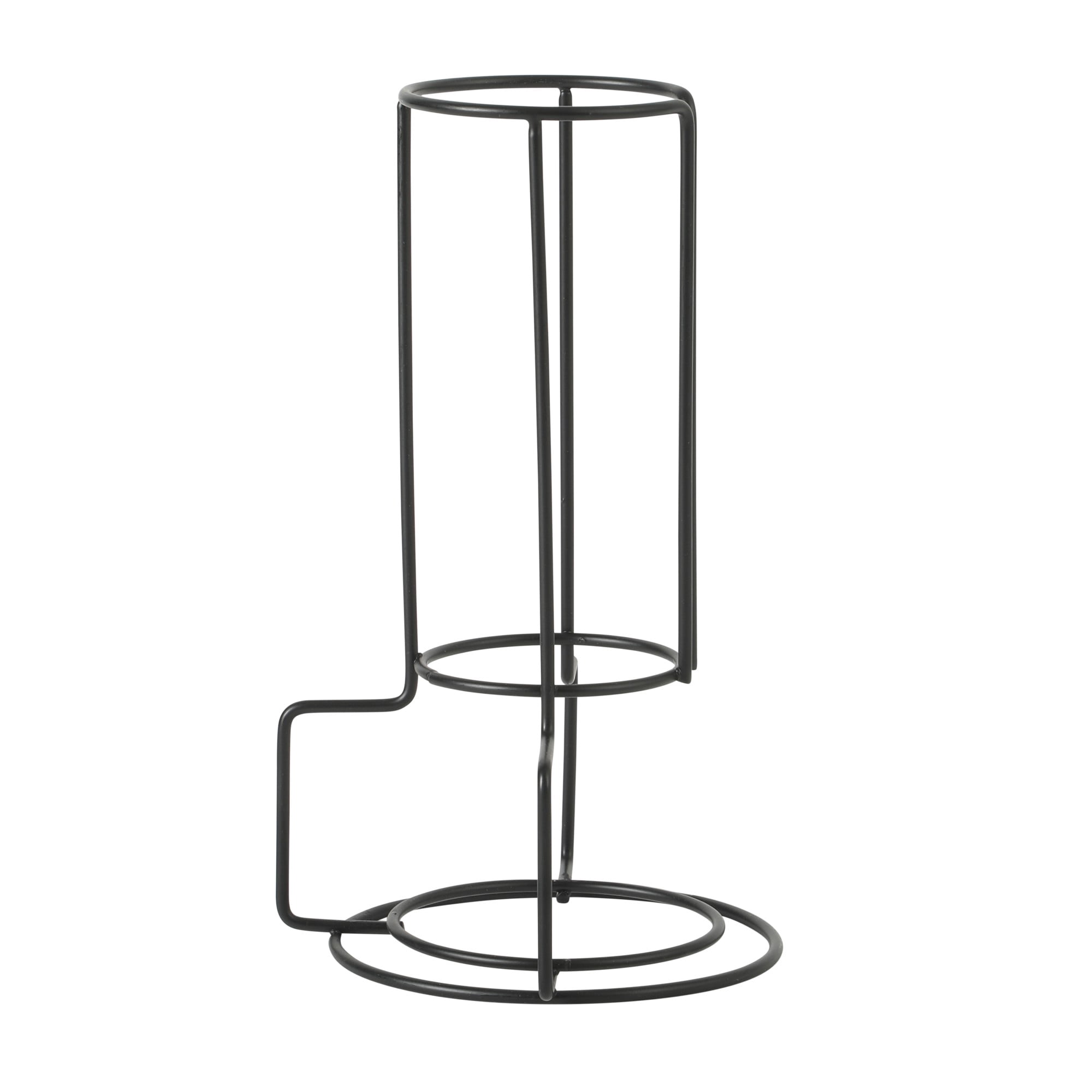 Gibson Home Gracious Dining Espresso / Cuppuccino Cups Set of 4, Small Stackable Coffee Cups with 4 Saucers, Metal Stand, Ceramic Demitasse Mugs, Espresso Accessories for Machine