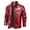 Red, variant on Tiweut Casual Leather Jackets Mens Mens Fall Winter Long Sleeve Zipper Side Pockets Sports Standing Collar Coat Blouses Black,L