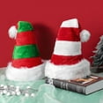thumbnail image 6 of Funny Party Hats Christmas Hats - Candy Holiday Theme Hats - Santa Hats(11" Inner Dia), 6 of 8