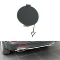 thumbnail image 4 of Black Rear Bumper Tow Hook Eye Cover Cap For 2014-2018 Jeep Cherokee 68203273AE, 4 of 5