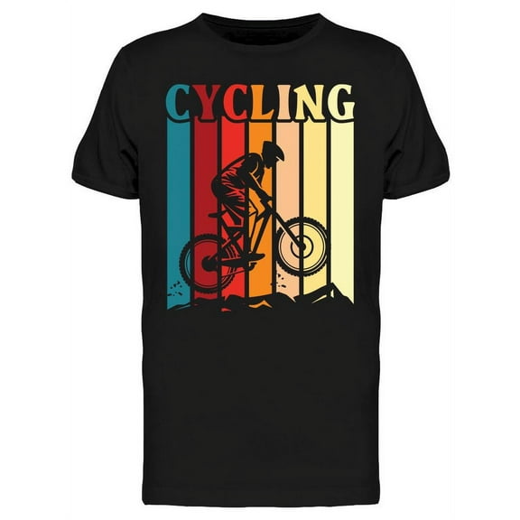 Cycling Vintage Design T-Shirt Men -Image by Shutterstock, Male Medium
