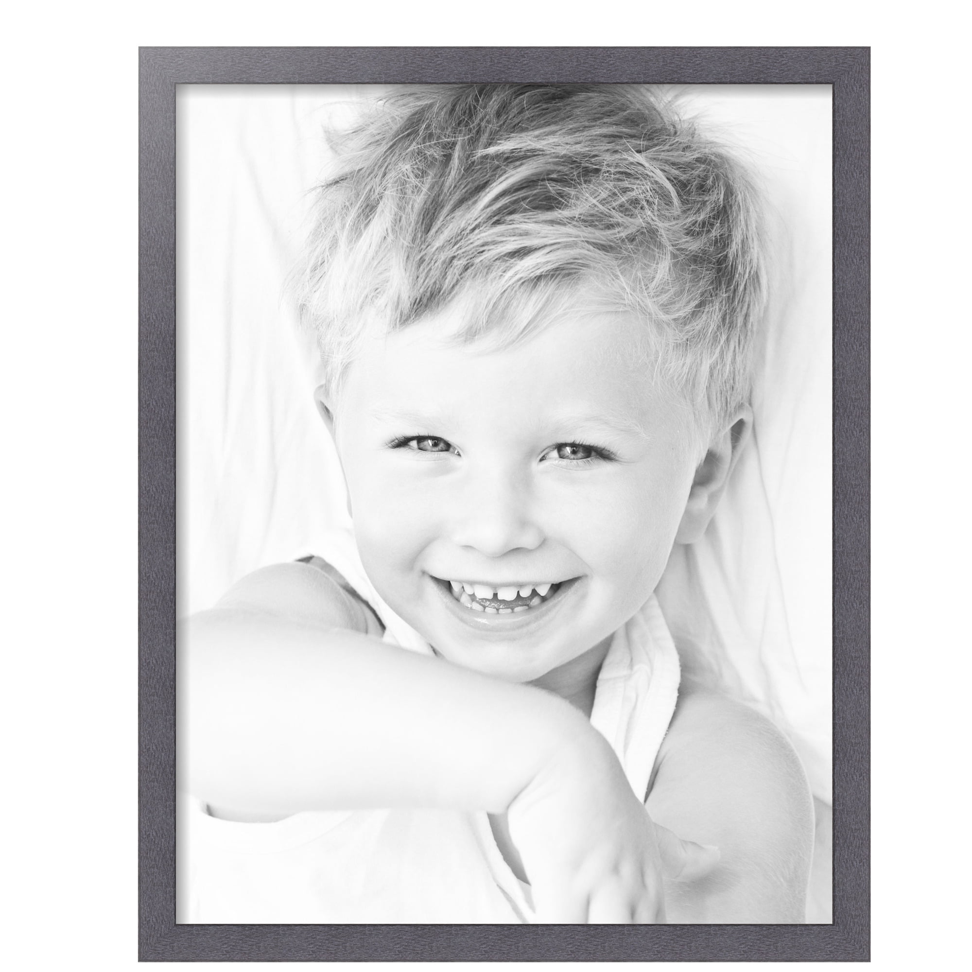 ArtToFrames 22" x 28" Tungsten Picture Frame, 22x28 inch Gray MDF Poster Frame (WOM-4640), 3 Pack
