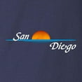 thumbnail image 3 of CafePress - San Diego Sunset Long Sleeve Dark T Shirt - Long Sleeve Dark T-Shirt, 3 of 4