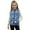 Roses Blue, variant on Xixirimido Christmas Tree Santa Claus Pattern Boys Girls Full Zip Fleece Vest Sleeveless Stand Collar Outwear Warm Jacket with Pockets for 4T