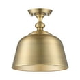 thumbnail image 4 of Berg 1-Light Ceiling Light in Warm Brass, 4 of 5