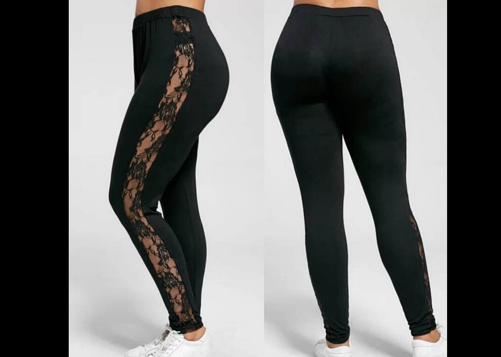 Women High Waist Yoga Fitness Leggings Pants Gym Running Stretch Sports Trousers