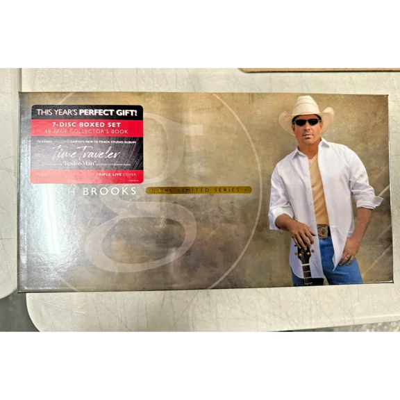 Garth Brooks Time Traveler 7-CD Gift Set, (Limited Edition)