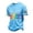 Light Blue, variant on Mens Pride Shirts, Gay Pride Flag Rainbow Graphic Short Sleeve Casual Tee Tops