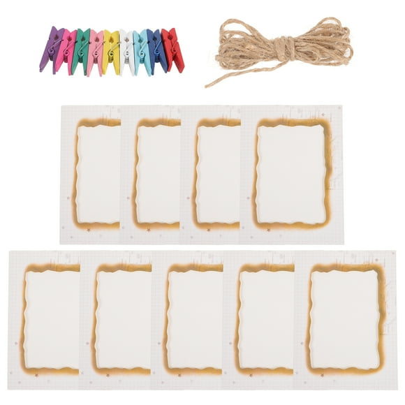 KAKOWELY Cadre photo 1 Ensemble de Cadres photo en Papier Support photo Suspendu pour la Maison Bricolage Cadre d'Affichage photo 6.1"X4.53"X0.04 Pouces