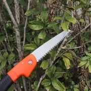 Folding Hand Saw, Gardening/Camping/Pruning Saw with Rugged 7 Inch Blades Professional Folding Saw Razor Tooth Sharp Blade Solid Non-slip Grip