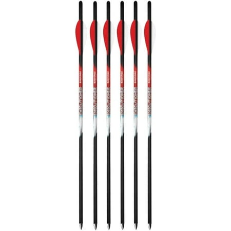 Executioner 6-Pack CrossBow Fletched Arrows -.003 20 Shaft 3 Vane