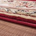 thumbnail image 4 of Infinity Home 84605 5 x 7 ft. Miami Medallion Centre Traditional Area Rug - Red, 4 of 4