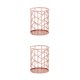 thumbnail image 2 of Portalápices de Metal Inteprter Organizador de oficina Oro rosa 1 2piezas, 2 of 6