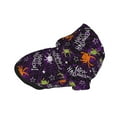 thumbnail image 2 of Cauagu Halloween Pattern Winter Pet Hoodie Sweatshirts- Dog Hoodie Sweater with Leash Hole - Cute Dog Hoodie - Pet Clothes Puppy Cat Custume -Small, 2 of 8