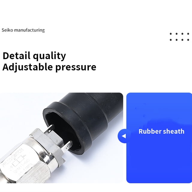 Small Pressure Switch Adjustable Hydraulic Switches Compressor Controller Replacement Parts Fittings Accessories :QPM11-NC-01 Closed