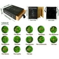 thumbnail image 7 of Kokiya 13 Pieces Runes Set Meditation Runic Alphabet with Guide Book Elder Rune Set, 7 of 7