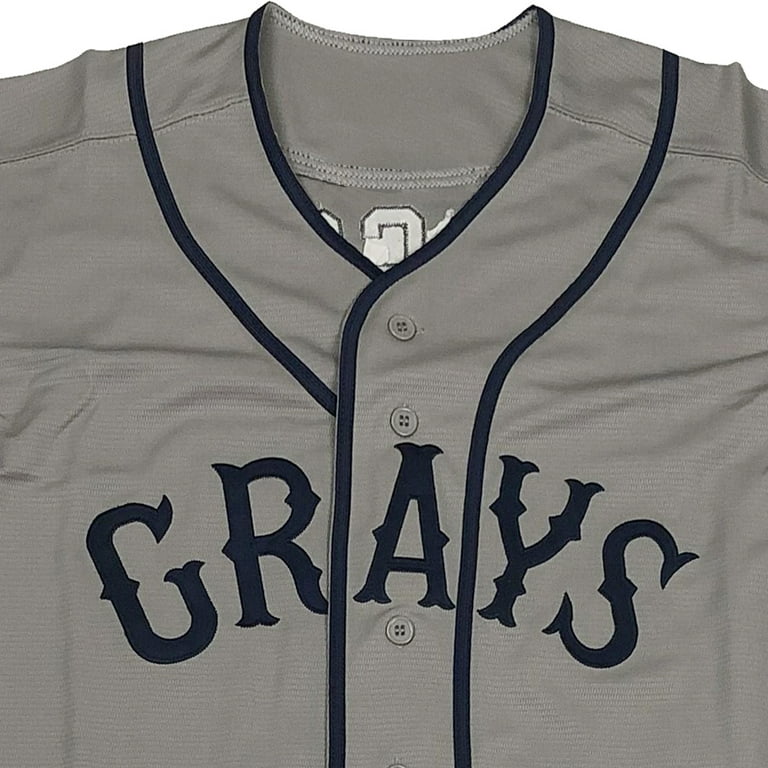  Mens Josh Gibson Jerseys #20 Homestead Grays Negro National  League Baseball Jersey Stitched Grey XL : Clothing, Shoes & Jewelry