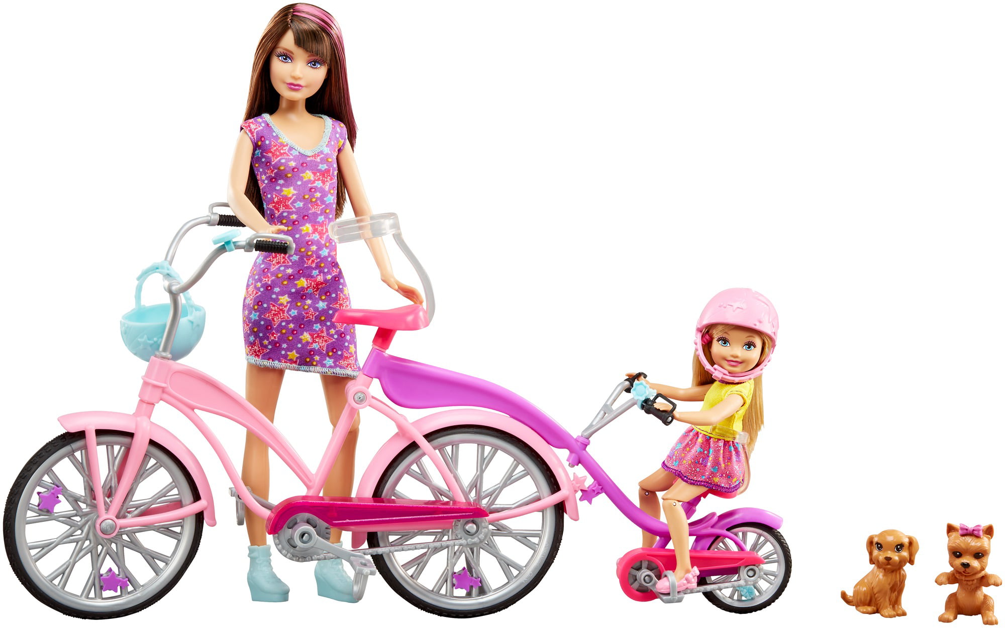 My sister bikes. 2010 Glam Bike Barbie t2332. Кукла с велосипедом. Кукла Барби с коляской. Кукла Барби велосипедистка.