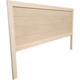 thumbnail image 3 of Cabecera Para Cama King Size Muebles GM Modelo Duela Pata Delgada Madera de Pino Sin Pintar, 3 of 4