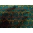 thumbnail image 4 of oneOone Cotton Silk Fabric Chevron Block Print Fabric By Yard 42 Inch Wide, 4 of 4