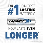 Energizer Ultimate Lithium AA Batteries (1 Pack), Double A Batteries
