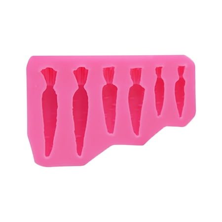

Kehuoyezai Resin Molds Silicone Silicone Fondant Cute Bunny Pattern 3D Assorted Rabbit Carrots Flowers Cupcake Cookie Baking Decorating Spring
