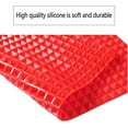 thumbnail image 5 of Rungungde Non-Stick Silicone Baking Mat, Sheets Cooking Pan Tray Oven 15'' x 10'' Large Healthy Fat Reducing Sheet for Grilling BBQ (2 Pack) as shown, 5 of 7