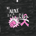 thumbnail image 4 of Inktastic My Aunt is a Fighter- Breast Cancer Awareness Women's T-Shirt, 4 of 5