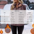 thumbnail image 3 of Ynynloco Women's Full Zip Fleece Jacket Faux Shearling Warm Winter Long Sleeve Stand Collar Sherpa Coat Outwears with Pocket, 3 of 6