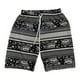 thumbnail image 2 of Pantalones cortos de playa para mujer y hombre, de verano, ligeros, transpirables y modernos, con estampado de elefante. patrón de escamas de pescado, 2 of 9