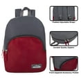 thumbnail image 2 of 24 Pack of Bulk Wholesale 15 Inch Two Tone Color Backpacks with 12 Piece Stationary Kits Containing Pens, Pencils and More!, 2 of 7