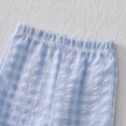 thumbnail image 5 of TOWED22 Baby Girl Clothes Toddler Outfits Ruffle Long Sleeve Top Pants 2 Piece Girls' Fall Winter Clothing Set,Light Blue,3-4 Y, 5 of 6