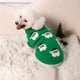thumbnail image 1 of Suéter navideño para perro Gnobogi, ropa para gatitos, suéter tejido para cachorros, abrigo para mascotas, suéter verde de invierno para vacaciones de Papá Noel en liquidación., 1 of 6
