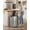 Silver, variant on SONGMICS Trash Can, 2 x 8 Gallon (2 x 30 L) Dual-Compartment Garbage Can with Soft-Close Lid, Pedal and Inner Buckets, Steel, 15 Liner Bags, Silver