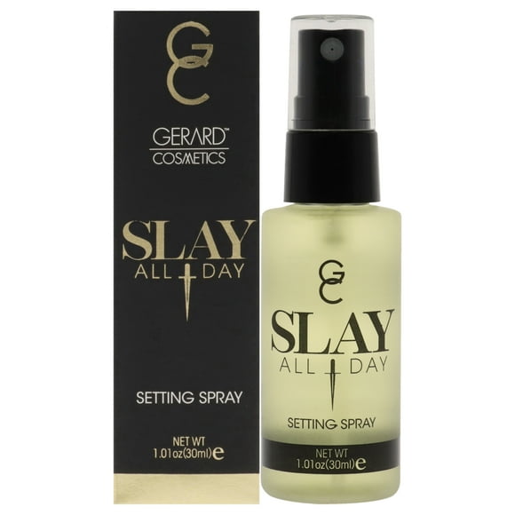 Spray fijador Slay All Day Setting Spray Mini - Lemongrass de Gerard Cosmetic para mujeres - Spray fijador de 1.01 oz