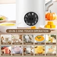 thumbnail image 2 of 10-in-1 Nut Milk Maker Machine with 12  Blades, Self-Cleaning Soy Milk Maker for Almond Oat & Plant-Based Drinks, 2 of 8