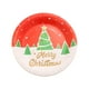 thumbnail image 2 of Decoraciones para fiestas navideñas, platos desechables, platos de Papá Noel con dibujos animados, juego de vasos de papel, cubiertos para fiestas, cubiertos desechables, 2 of 7